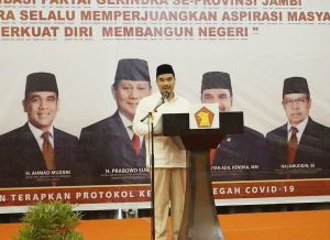 Dukung Probowo Nyapres, SAH Komandoi Kader Gerindra Panaskan Mesin Hadapi Pemilu 2024