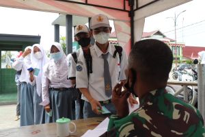 Suntik Vaksin Coronavac Sasar Ratusan Pelajar, Dandim: Ini Beri Dampak Positif