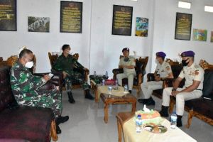 Kasrem 042/Gapu Terima Audiensi Menwa UIN Sultan Thaha Syaifuddin Jambi