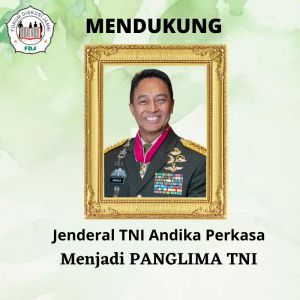 FDJ Dukung Jenderal Andika Perkasa Jadi Panglima TNI