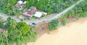 BWSS VI Jambi Percepat Penanganan Longsor di Jalan Padang Lamo Tebo