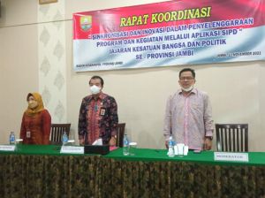 Badan Kesbangpol Gelar Rakor Sinkronisasi dan Inovasi Aplikasi SIPD