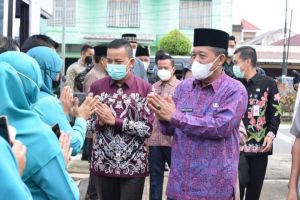 Pastikan Arahan Pemerintah Dijalankan, Wagub Jambi Cek Proses PTM SMA/SMK di Bungo