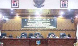 DPRD Gelar Paripurna Pertama Bahas Dua Raperda