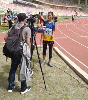 BREAKINGNEWS : Atlet Jambi Sumbang Medali Emas Perdana di Laga Peparnas Papua