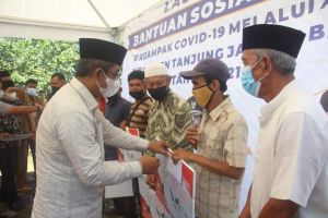 Sebanyak 3.388 Warga Terdampak Pandemi di Tanjabbar Terima Suntikkan Uang BLT