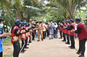 Maulana Kunjungi Kontingen Kota Jambi Yang Ikuti Kegiatan PWN Di Batanghari