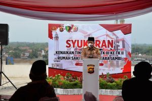 Naiknya Tingkat II RS Bhayangkara Polda Jambi, Jadi Acuan dalam Melayani