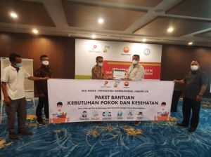 SKK Migas dan PetroChina Berikan Paket Sembako ke Anggota FJM
