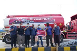 Direktur Logistik & Infrastruktur Pertamina Tinjau  Satgas Natal 2021 dan Tahun Baru 2022