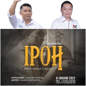 Hendry Attan dan Syarif Fasha Bakal Hadir Saksikan 'Ipoh' Pergelaran Teater Tonggak