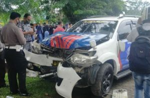 Polda Jambi Benarkan Kendaraan Sat PJR Terlibat Laka, 1 Orang Luka-luka