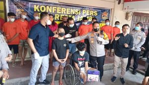 Meresahkan, 14 Orang dari 3 Kelompok Geng Motor Diamankan Polresta Jambi 