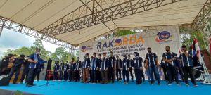 Fasha Lantik Ketua DPD Nasdem Batanghari Bahtiar di Hutan