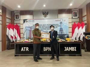 7 Unit  Zona Kuning, Ini Predikat Kepatuhan Standar Pelayanan Publik Kanwil ATR/BPN di Jambi