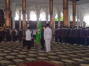 JK Resmi Lantik DMI Provinsi Jambi, Minta Perbaiki Sound Masjid