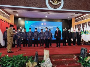 Kukuhkan Kepengurusan FKPT dan FKDM Provinsi Jambi, Ini Pesan Gubernur Al Haris
