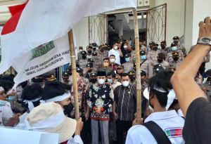 Terima Unjuk Rasa KAMMI, Edi Purwanto : Kami Terus Bekerja, Kami Tidak Tidur