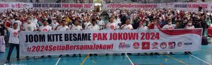 Ribuan Pendukung Jokowi di Riau Nyatakan Setia dan Satu Komando Bersama Jokowi di Tahun 2024
