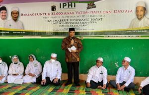 Jelang Ramadhan, SAH Kunjungi Panti Asuhan Gelar Tasyakuran HARLAH IPHI Provinsi Jambi