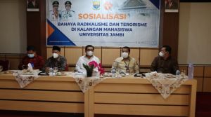 Kesbangpol Sosialisasi Bahaya Radikalisme dan Terorisme di Unja, Hadirkan Kabinda dan Ketua FKPT