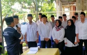 Sambut Pilkades 28 Juni Mendatang, BPD Karang Caya Lantik 25 Panitia Pemungutan Suara