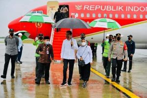 Dampingi Kunker Presiden Jokowi Selama di Jambi, Ini Harapan Al Haris