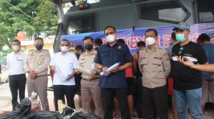 Ditreskrimsus Polda Jambi Gerebek Rumah Penampungan Benih Lobster, 7 Orang Diamankan