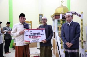 Safari Ramadhan di Pasar Senin, Wabup Hairan Sampaikan Keutamaan Ramadhan