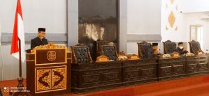 Bupati Merangin Sampaikan LKPJ 2021 Pertumbuhan Ekonomi Merangin Naik Sebesar 5.09 Persen