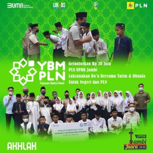 Doa Bersama Yatim Bersama Dhuafa untuk Negeri dan PLN