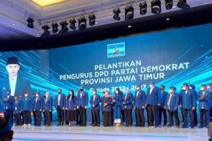 Hadiri Pelantikan, Ketua NU dan Ketua Muhammadiyah Jatim Kompak Doakan AHY dan Demokrat