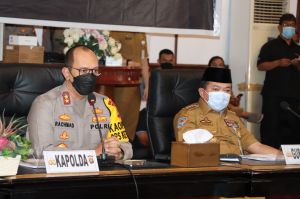 Rakor Lintas Sektoral di Jambi, Persiapkan Pengamanan Hari Raya Idul Fitri 1443 H 