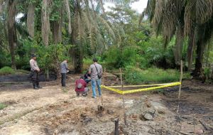 Polres Muaro Jambi Tutup 10 Sumur Ilegal Drilling