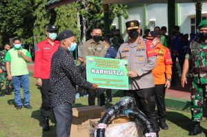 Kapolda Jambi Hadiri Apel Siaga Darurat Karhutla