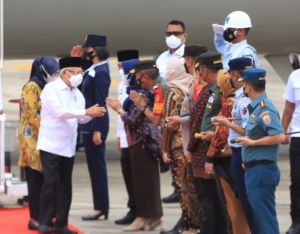 Pangdam II/Sriwijaya Turut Mendampingi Wakil Presiden RI Kunker di Jambi