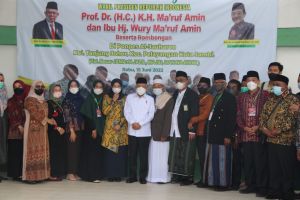 Kunker di Jambi, Ma’ruf Amin Didampingi Al Haris Kunjungi STAI Ma'arif dan Ponpes Al Jauharen