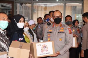 Polda Jambi Gelar Baksos Religi di Vihara Satyakirti