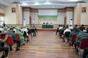 Korem 042/Gapu Gelar Penyuluhan Kesehatan Tentang Pola Hidup Sehat dan Penyakit Kronis