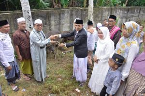 Serahkan 7 Ekor Sapi, Pj Bupati Tebo Aspan : Kedepan, Kita Korbankan Kepentingan Pribadi
