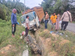 Truk Vs Vario, Pasutri dan Anak Usia 5 Tahun di Jambi Meninggal Dunia