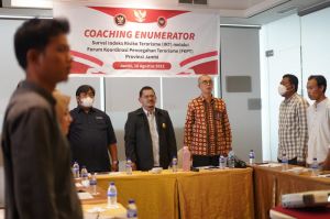BNPT- FKPT Jambi Latih Enumurator Jelang Survei Indeks Resiko Terorisme, Prof Asad: Agar Data Valid