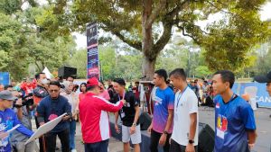 Lomba Lari 10 K Candi Muaro Jambi Perdana Digelar Berjalan Sukses, Ini Pemenangnya 