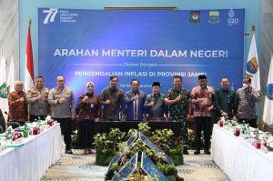 Danrem 042/Gapu Hadiri Rapat TPID Provinsi Jambi, Ini Yang Dibahas