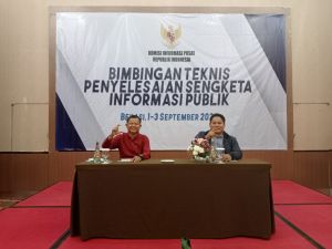 Dua Komisioner KI Jambi Ikuti Pelatihan Penyelesaian Sengketa Informasi di Bekasi