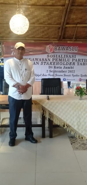 Hadir di Sosialisasi Bawaslu, Wakil Ketua KI Jambi Dorong Keterbukaan Informasi Kepemiluan