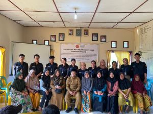 Mahasiswa KKN Tematik UNJA 2022 Gelar Sosialisasi dan Pelatihan Produk Turunan Pinang 