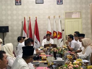 Undang DPC Dan Organisasi Sayap, SAH Pimpin Konsolidasi Pemenangan GERINDRA