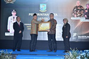 Kota Jambi Raih Penghargaan Tertinggi Bidang Kepegawaian Tingkat Nasional 