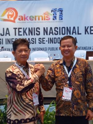 Ketua Komisi Informasi Provinsi Jambi Hadir  di Acara Rakernis ke-11 di Bandung